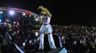 Tyla performing live at Afrochella 2021